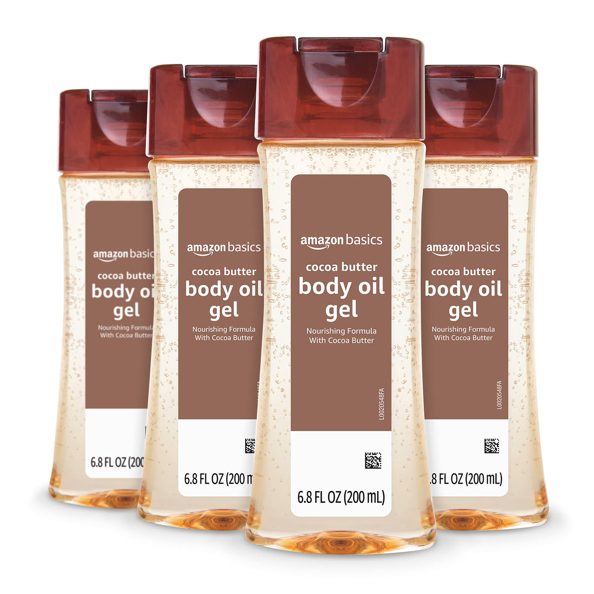 Solimo Cocoa Butter Moisturizing Body Oil Gel