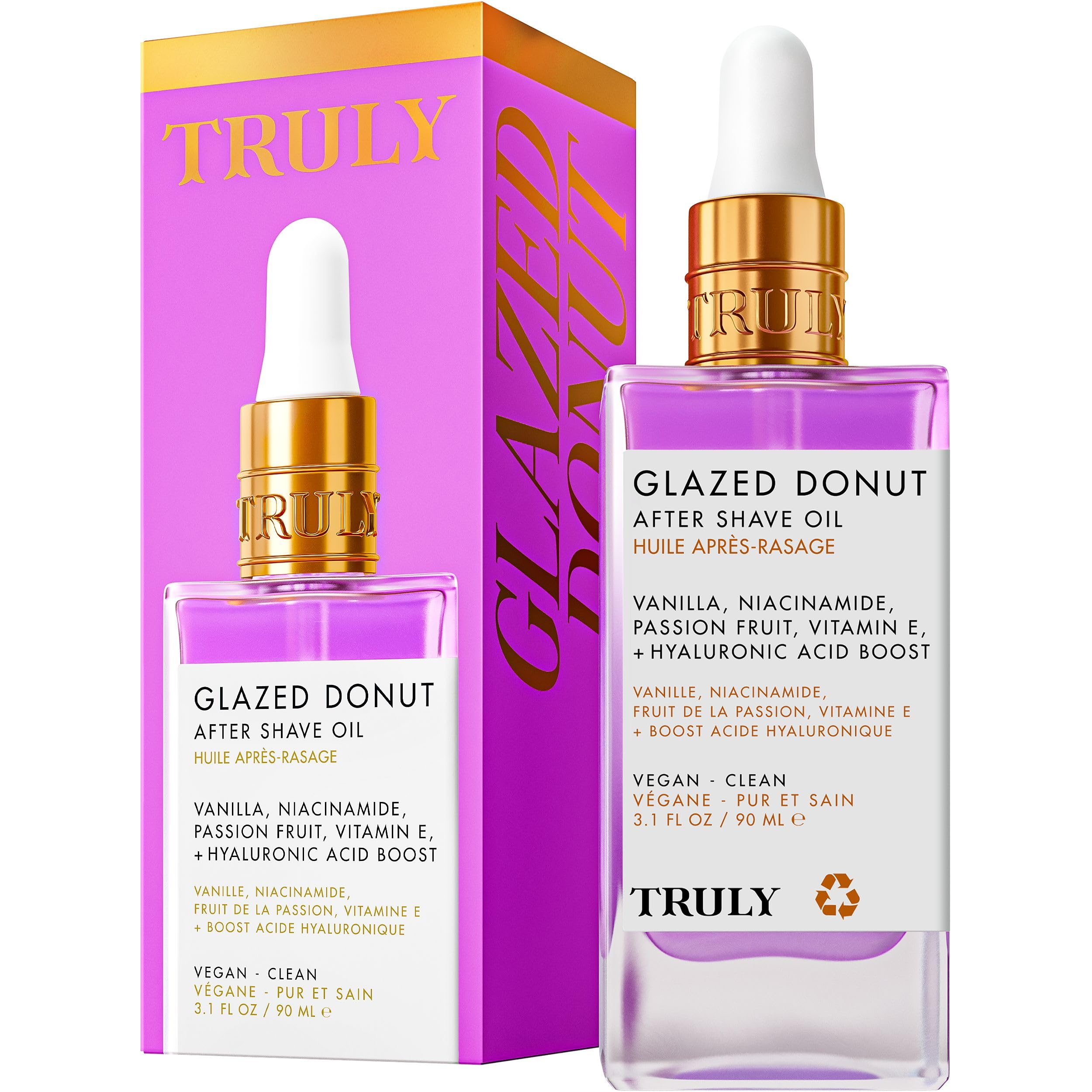 Truly Beauty Luxury After Shave Oil | Soothing & Hydrating Treatment to Prevent Ingrown Hair For Smooth, Irritation-Free Skin for Daily Use