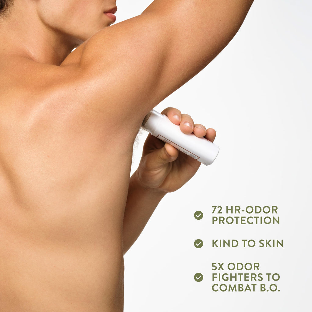 Native Aluminum Free Deodorant, Balsam & White Woods, Large Size Stick, 72 Hour Odor Control, for Women & Men, Contains Naturally Derived Ingredients