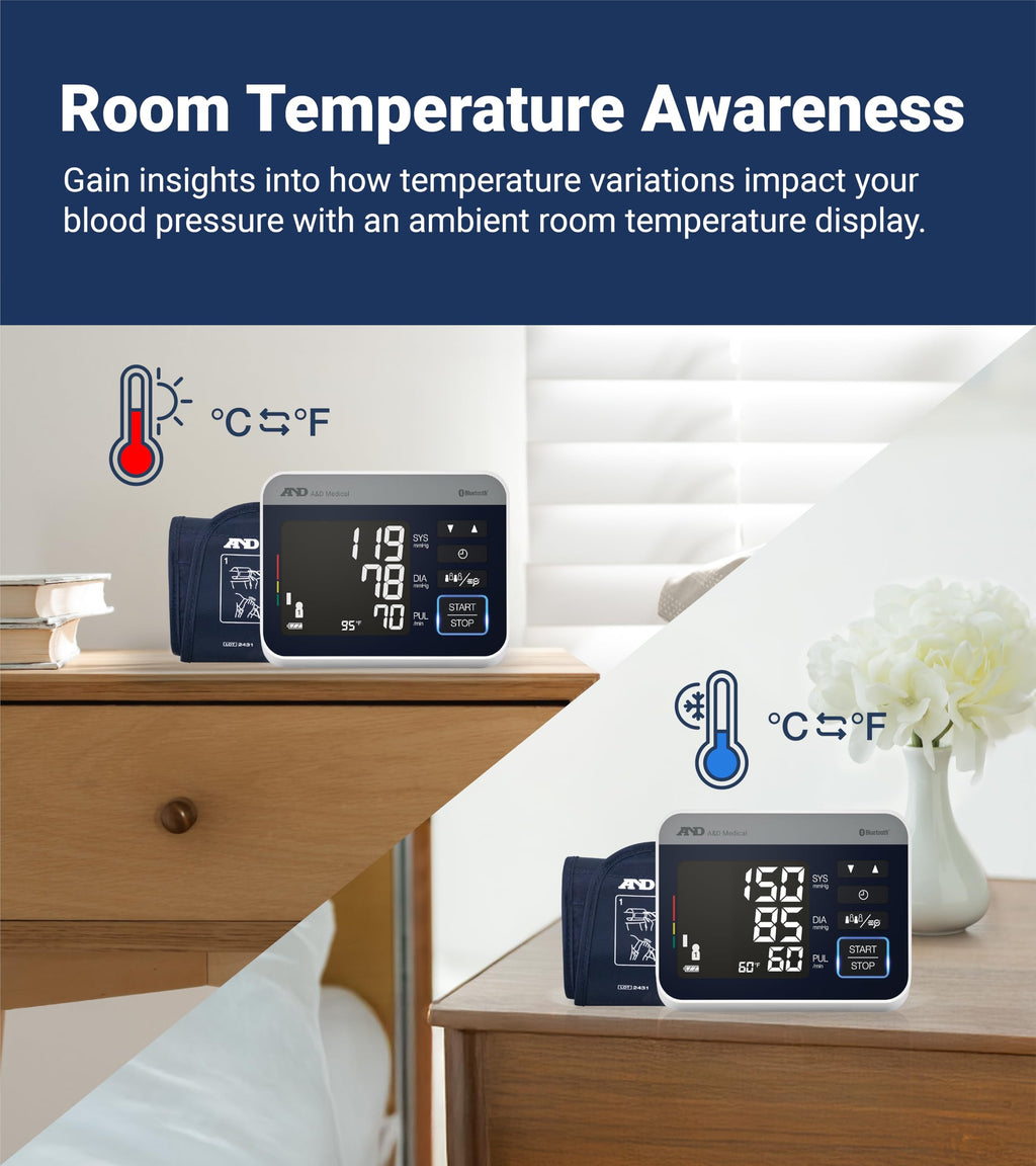 A&D Medical Precision Check Pro Bluetooth BP Monitor