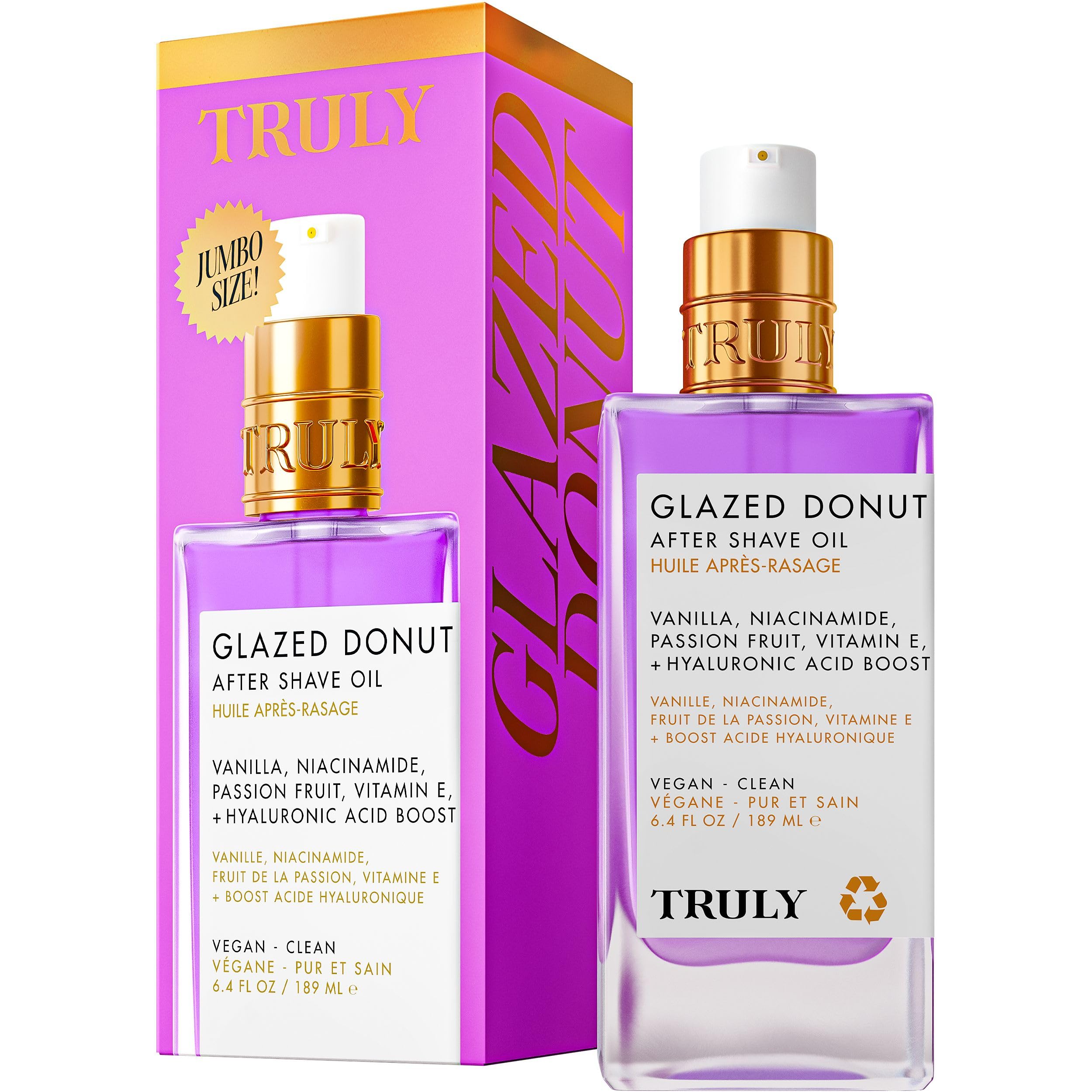 Truly Beauty Luxury After Shave Oil | Soothing & Hydrating Treatment to Prevent Ingrown Hair For Smooth, Irritation-Free Skin for Daily Use