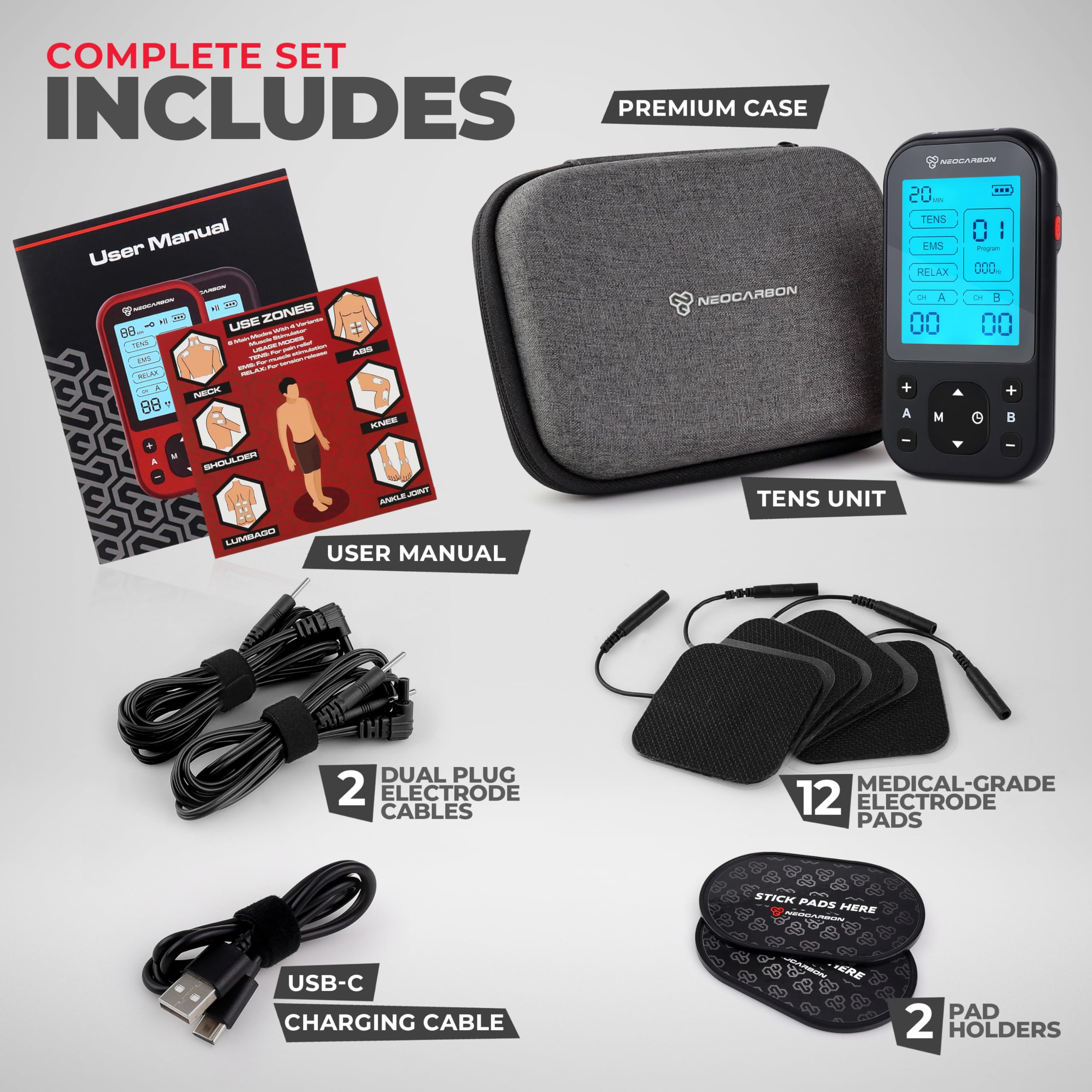 Portable Massager with Multiple Color Options